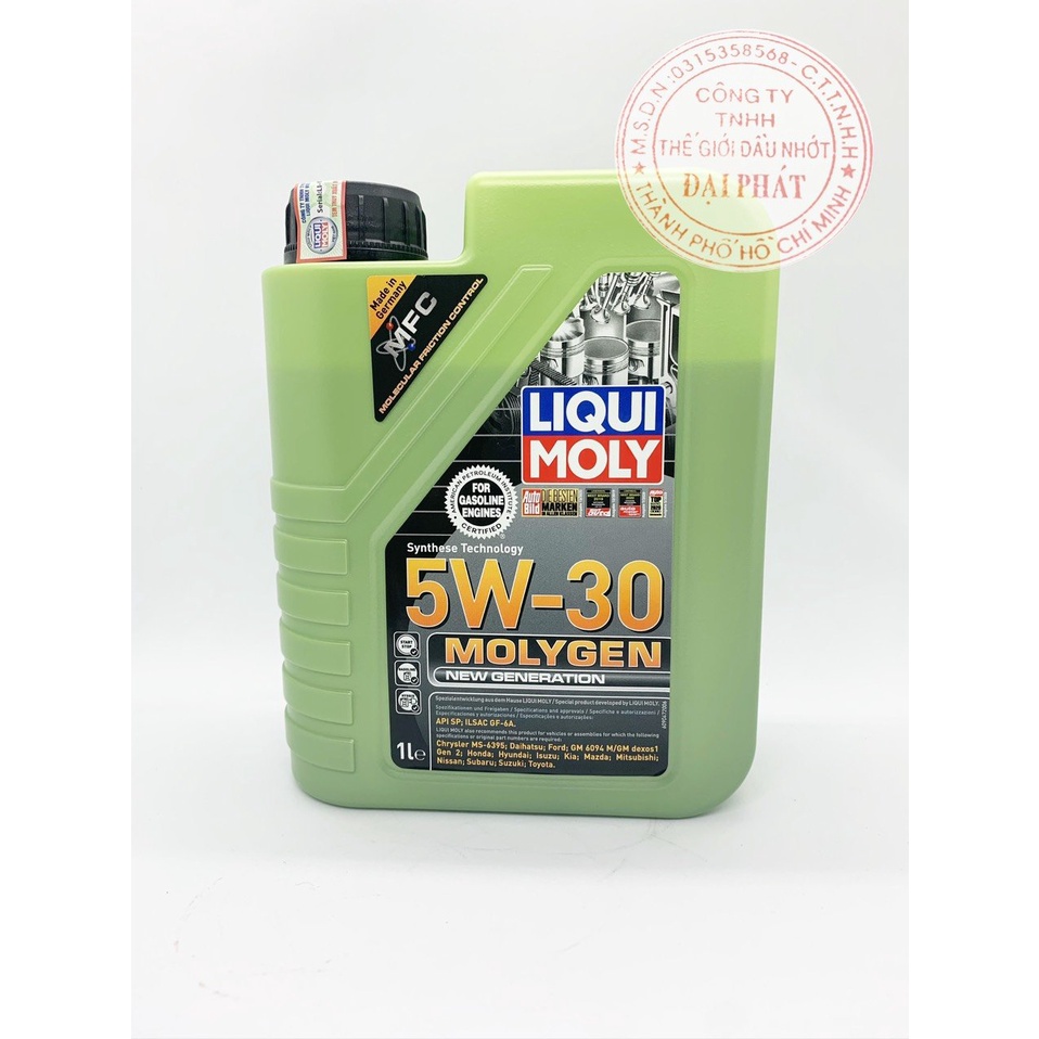 Dầu nhớt nhập khẩu 100% Liqui Molygen 5w30 dành cho xe tay ga và ô tô