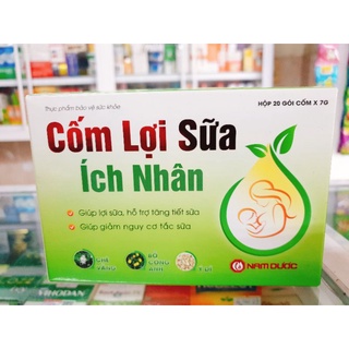 Cốm Lợi Sữa Ích Nhân , giúp lợi sữa, thông tắc tia sữa.