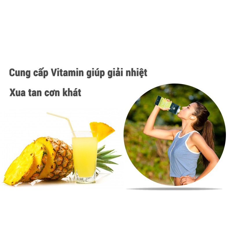 [Mã BMBAU50 giảm 7% đơn 99K] Nước ép trái cây chanh dây, sơ ri, dứa Le Fruit hộp 1L