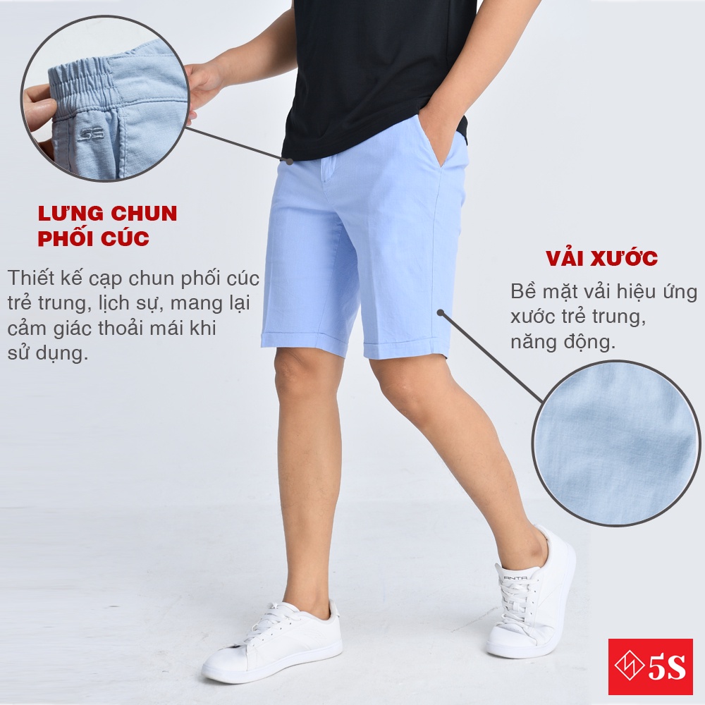 [MUA 2 GIẢM 30K] Quần Short Nam KaKi 5S ( 6 màu), Chất Liệu Cotton Premium Bền Màu, Co Giãn Tốt (QSK21004)