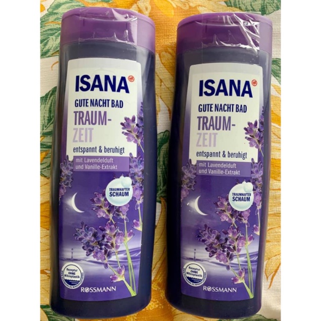 Sữa tắm nước hoa trắng da Isana Đức 750ml mùi siêu thơm cho da mềm mại - Shop Viloet