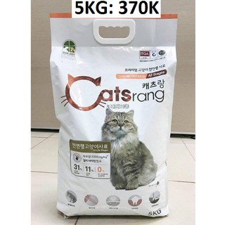 Thức ăn hạt cho mèo Catsrang 5kg