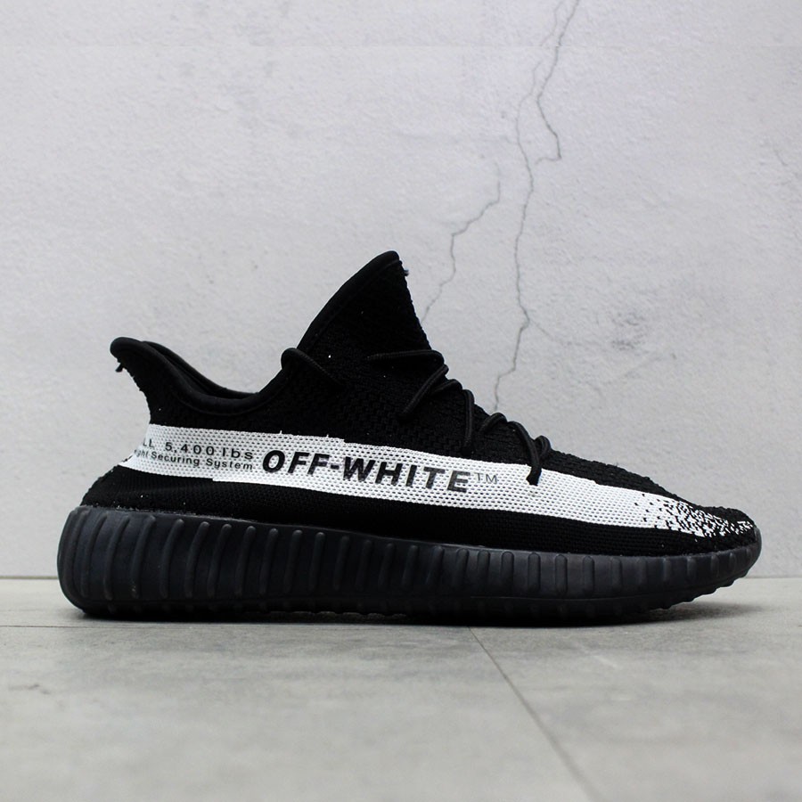 👟 Giày thể thao Nam/nữ Fit_Yeezy v2 Black White OFF-WHITE :)) . new new . , ! ' ' <