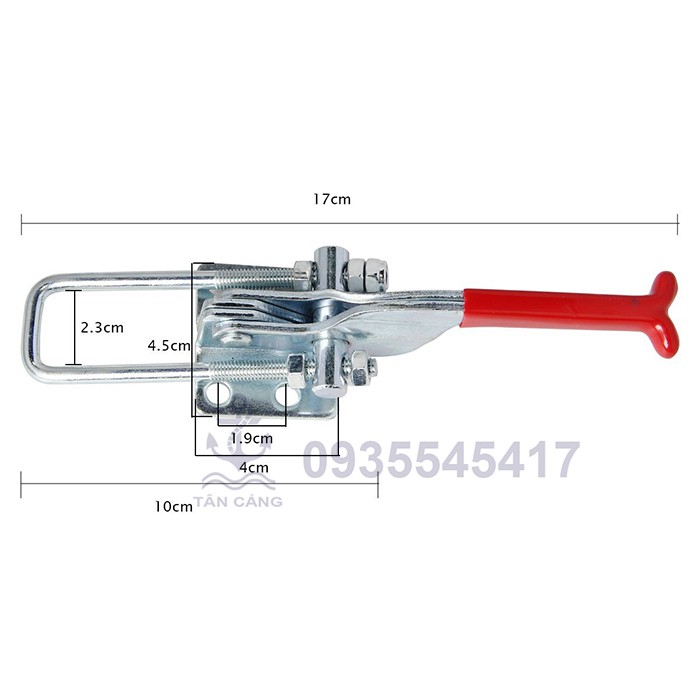 Sập kéo nhanh size lớn 17cm - A020034