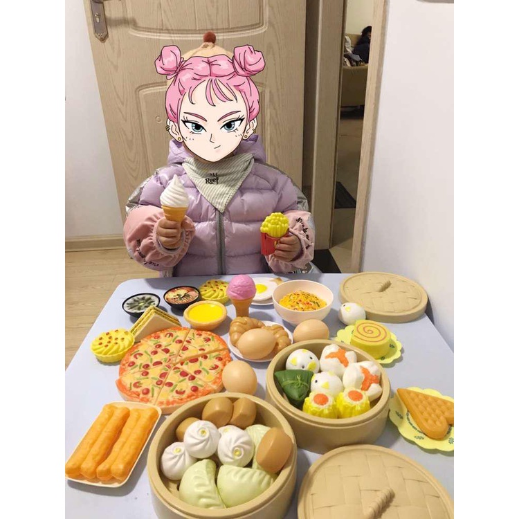 Đồ Chơi  Nấu Ăn Bánh Bao  84 Chi Tiết Cho Bé Thỏa Sức Sáng Tạo