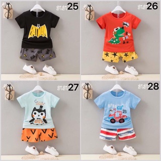 Combo bộ cotton bé trai