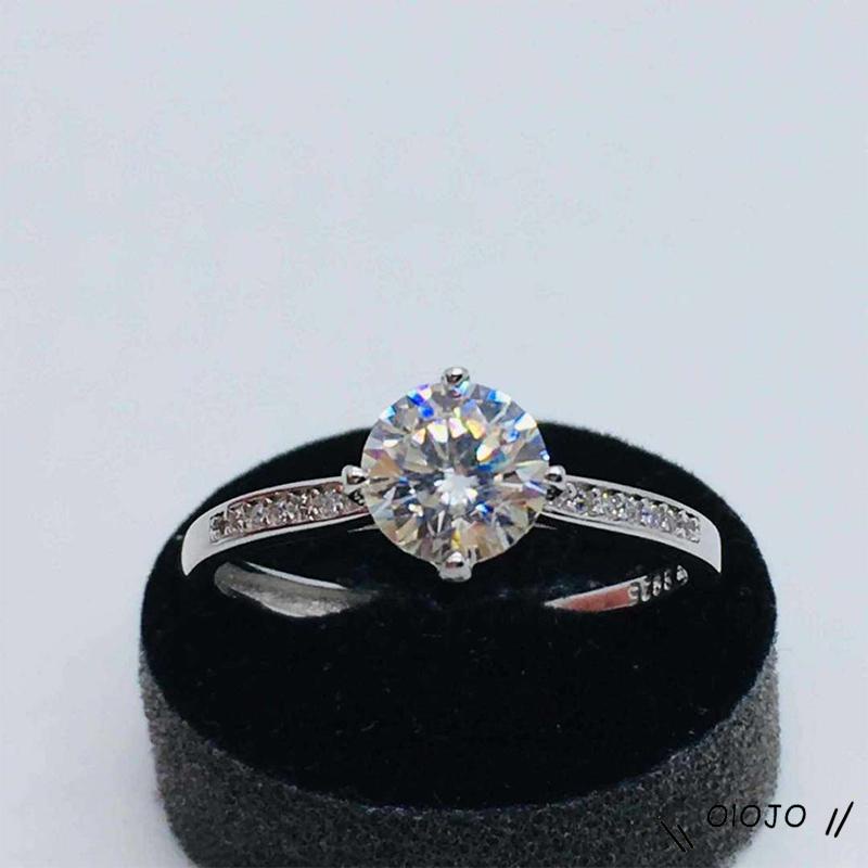 Nhẫn Mạ Bạc 925 Đính Đá Zircon Có Thể Điều Chỉnh Thời Trang Cho Nữ