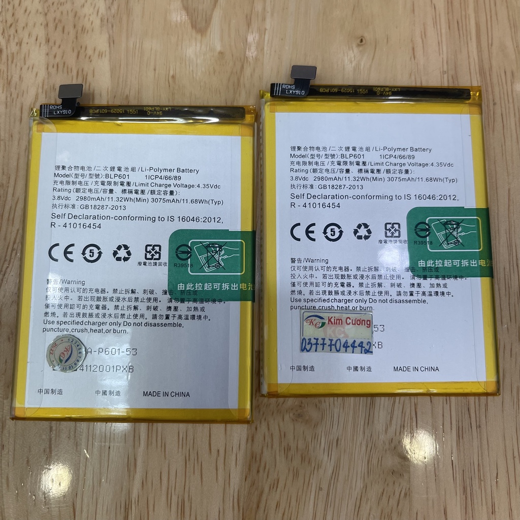 PIN BLP601dành cho dòng điện thoại F1S-A59-A53