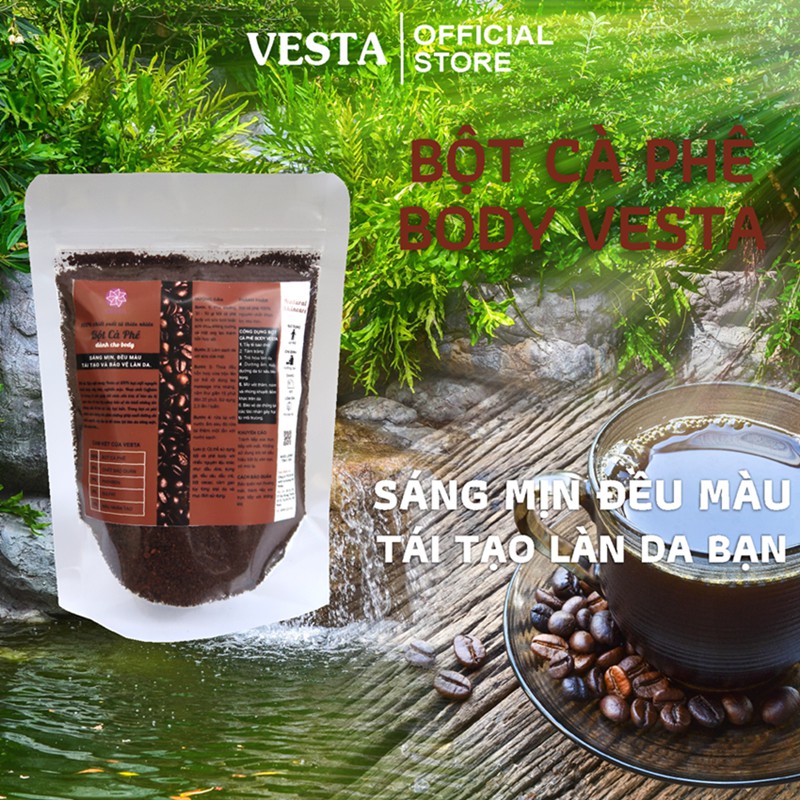 Bột Cà Phê Body Nguyên Chất Vesta 100g | BigBuy360 - bigbuy360.vn