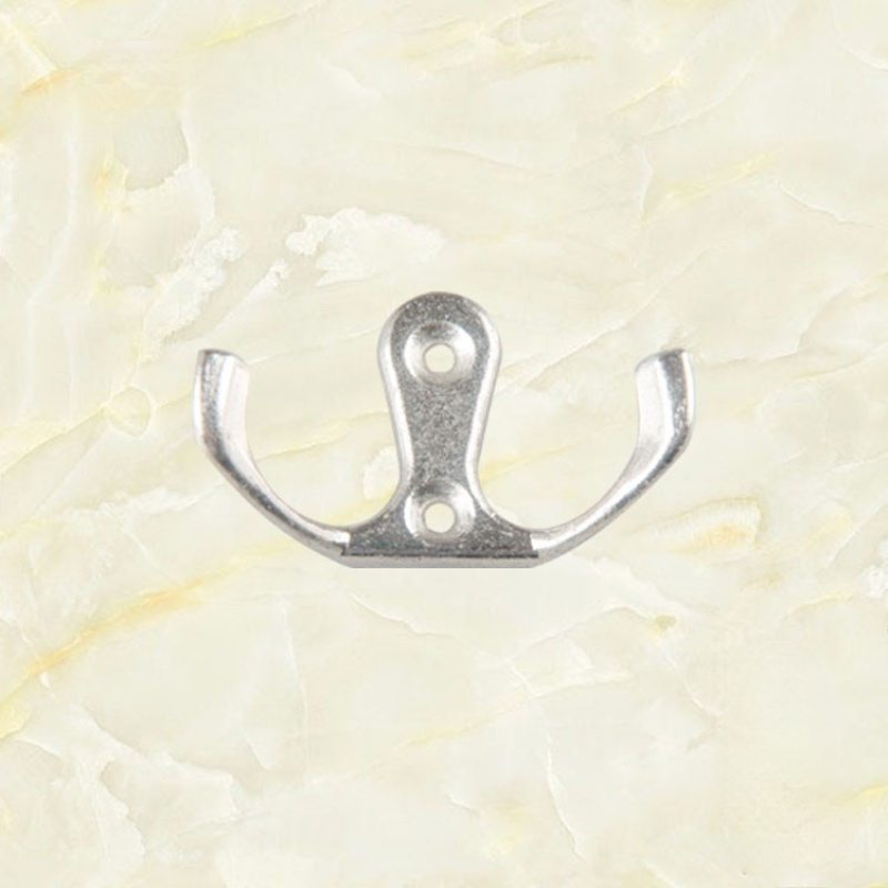 Bộ 2 móc treo đồ gắn tường bằng hợp kim đồng tiện lợi cho nhà bếp / phòng tắm