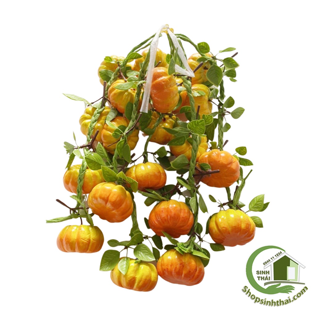 Dây bí ngô vàng - Dây củ quả giả cao cấp