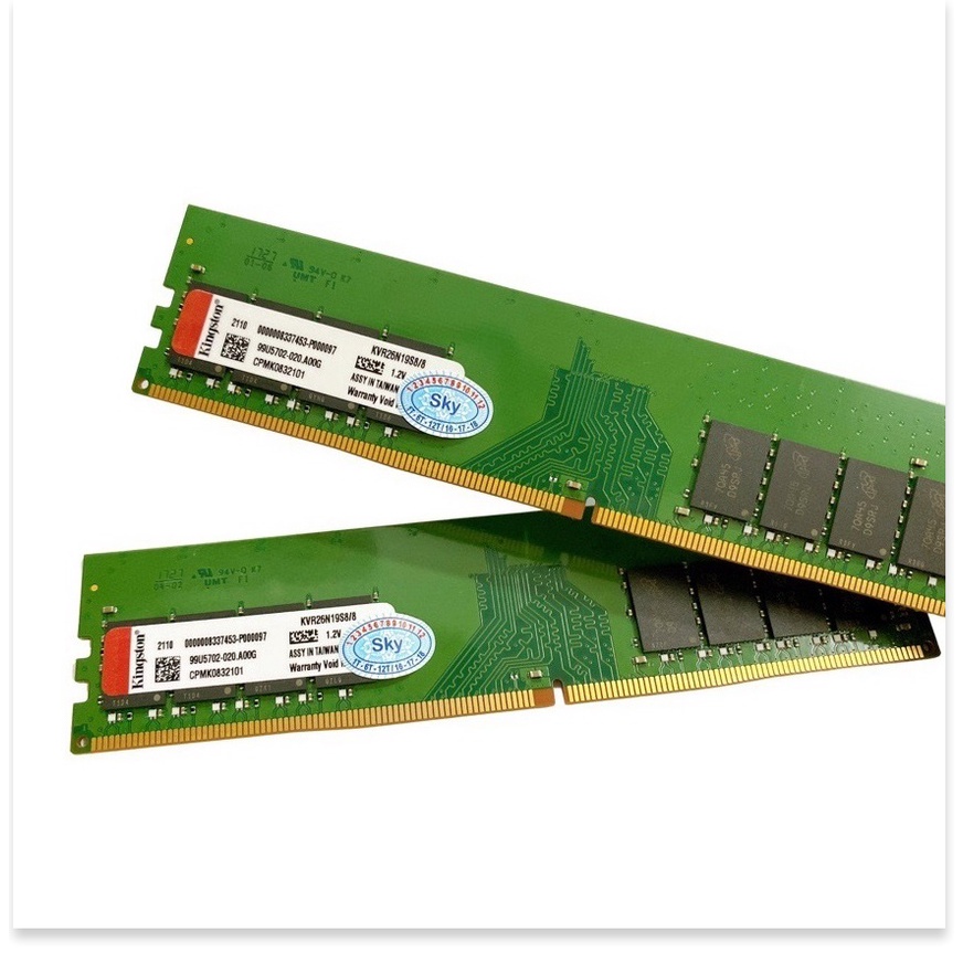 💦 RAM 8GB DDR4 Kingston Samsung Hynix Bus 2400MHz 2666MHz 1.2V Dùng Cho Máy Tính Bàn PC Desktop Bảo hành 36 tháng 1 đổi