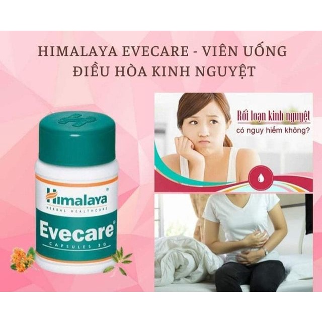 Viên uống điều hòa kinh nguyệt Himalaya Evecare