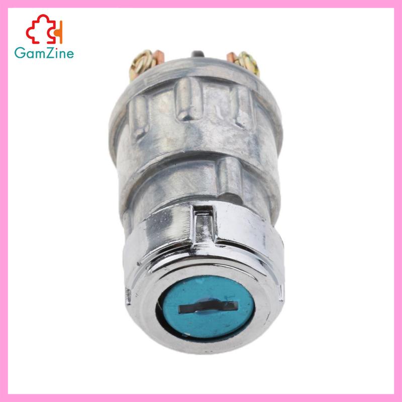 Bộ Ổ Khóa Xi Lanh Đánh Lửa 12V + 2 Chìa Khóa 3 Vị Trí Thông Dụng lzdxwcke2 Cho Xe Hơi / Xe Tải