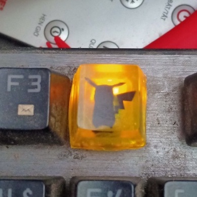Keycap Resin Pikachu OEM