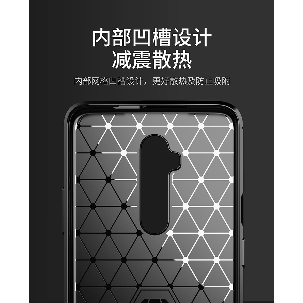 Ốp lưng Soft Oneplus 5 5T 6 6T 7 7T 8 Pro Vỏ bọc bằng sợi carbon Carbon