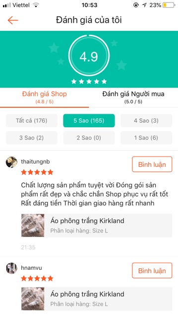 Áo phông trắng kirkland | BigBuy360 - bigbuy360.vn