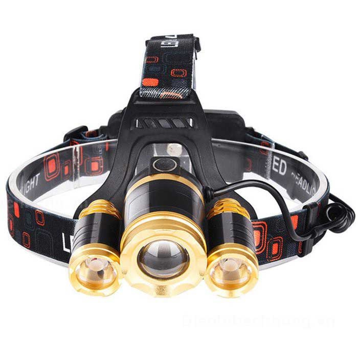 Đèn pin siêu sáng đội đầu HIGHT POWER HEADLAMP 3 LED ST2S567