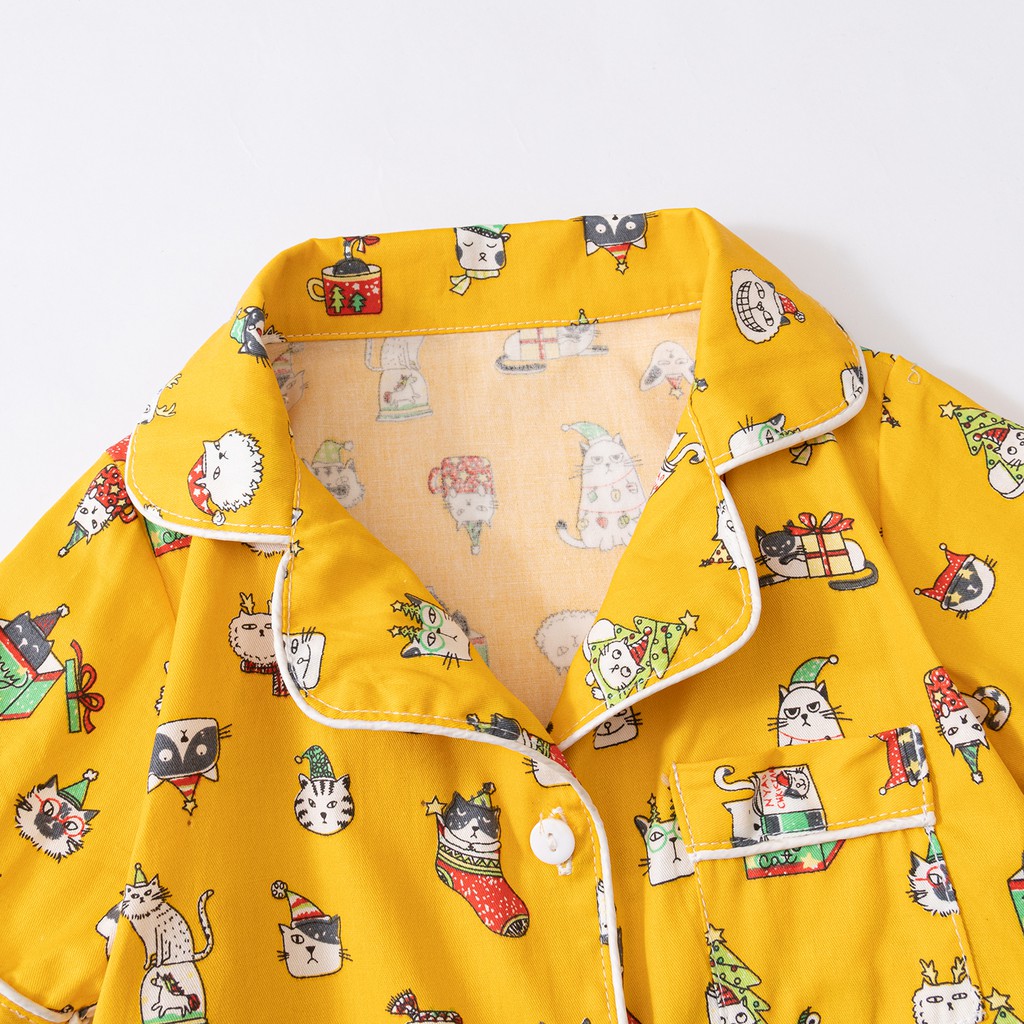 Bộ Pijama Cho Bé 5 Màu Dễ Thương Xinh Xắn BELLO LAND