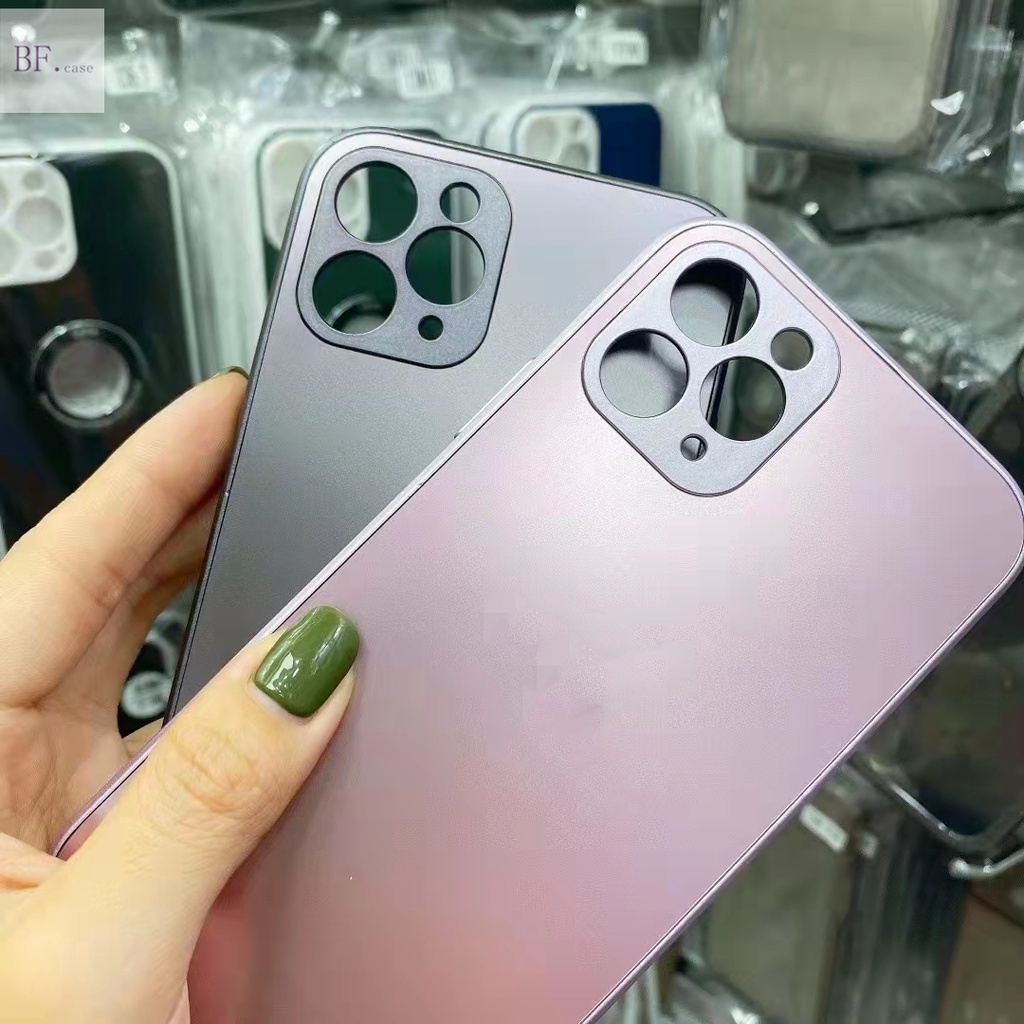 Ốp Điện Thoại Cứng Mặt Nhám Chống Dấu Vân Tay Cho Iphone 11 11pro 11promax XR 7plus 8plus X XS