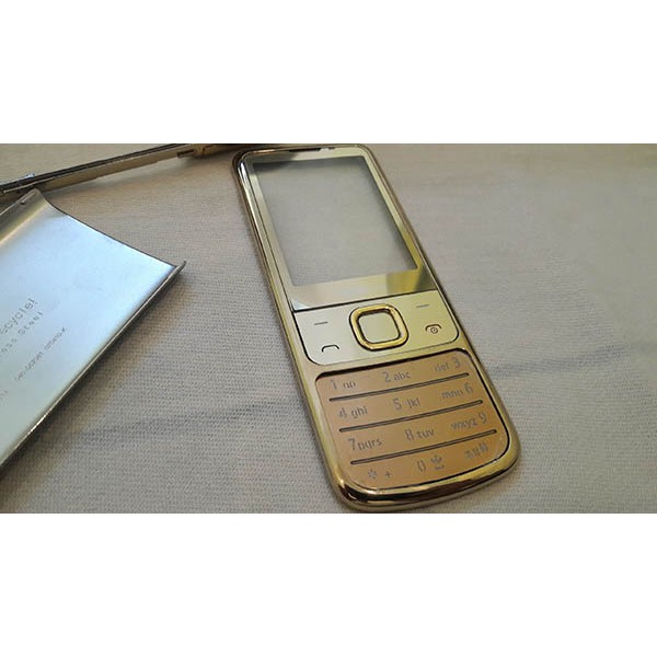 Vỏ Nokia 6700 Màu vàng +Tặng Bàn Phím Kèm Theo_Vỏ Zin Thay Rất Khớp / MuaLeGiaRe