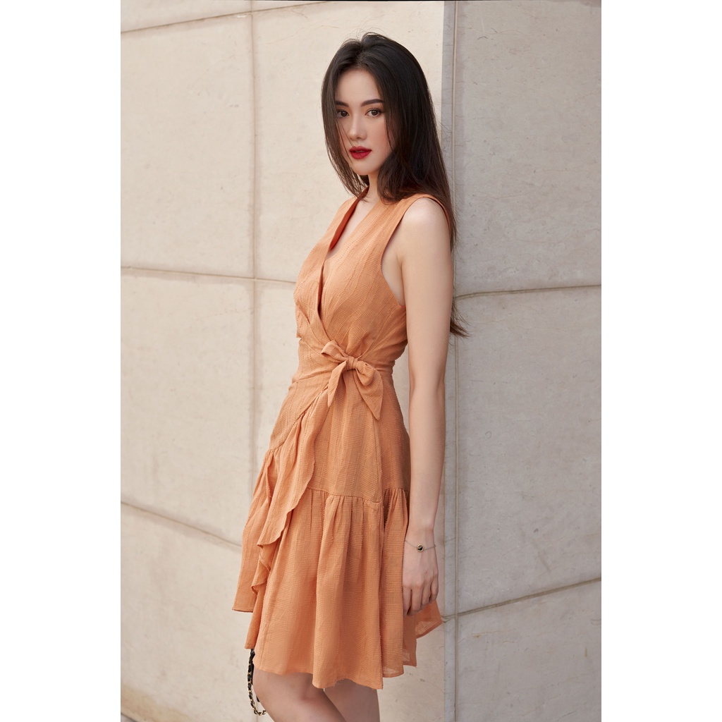 OLV - Đầm Orange Wrapping Dress