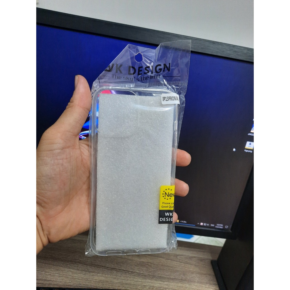 Ốp Lưng chính hãng WK Design Silicon trong suốt IPhone 6/6s/6plus/7/7 plus/8 plus/X/XS Max/11/11 Pro Max/12/12 Pro Max