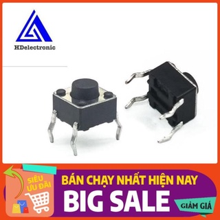 Nút Nhấn nhả 4 Chân DIP, SMD chân thẳng Nhiều Kích Thước( Phím bấm), công tắc switch