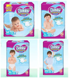 Tã dán bobby S80/M76/L68/Xl62/Xxl56 miếng