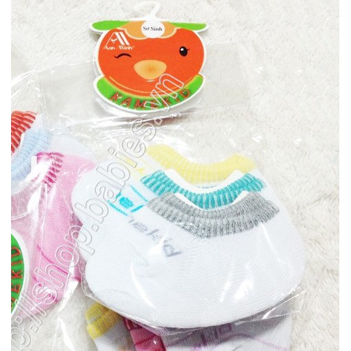 Set 3 đôi vớ sơ sinh Kamekid ( cho bé 3-6kg )