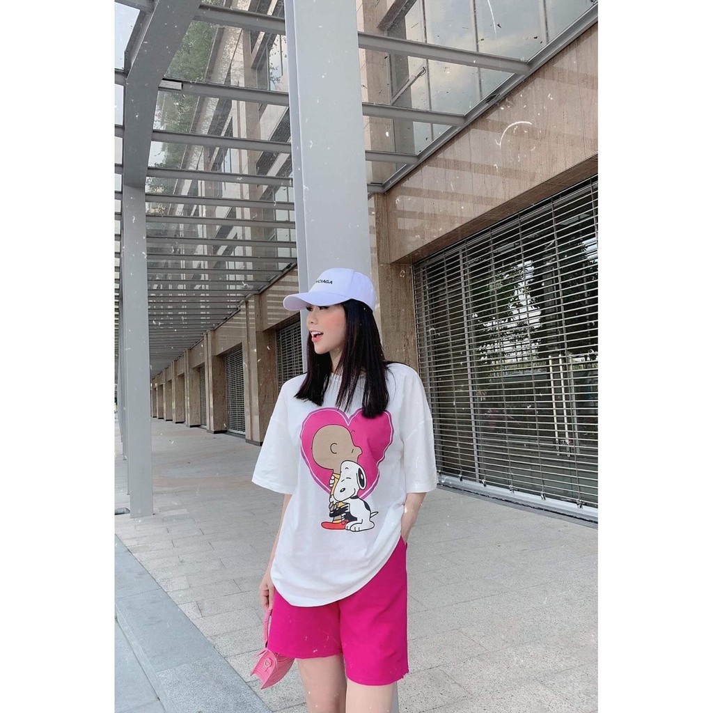 Nguyên bộ thể thao nữ cún nhỏ và trái tim siêu bự TL10 cực cute
