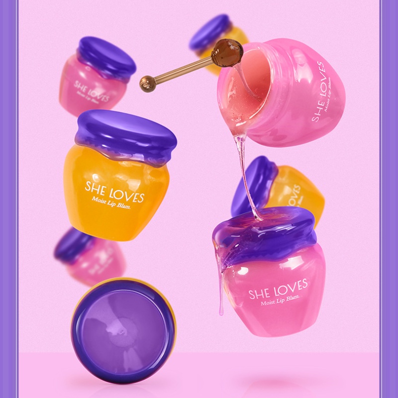 Set mặt nạ môi Sheloves chiết xuất mật ong dưỡng ẩm làm sáng viền môi