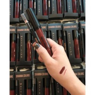 Son kem lì sivanna colors matte lips