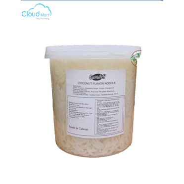 Thạch Dừa Sợi Eurodeli  3.2kg - Nguyên vật liệu pha chế - Nguyên liệu trà sữa - Cloud Mart