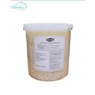 Thạch Dừa Sợi Eurodeli  3.2kg - Nguyên vật liệu pha chế - Nguyên liệu trà sữa - Cloud Mart