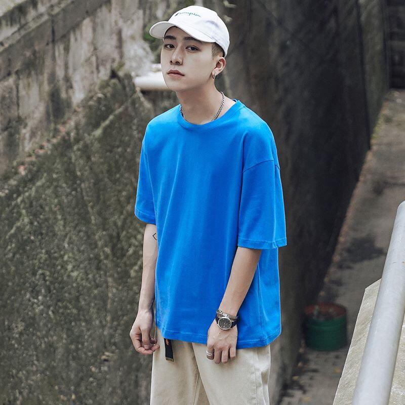 Áo thun Unisex The Third Basic Tee phông trơn nam nữ tay lỡ oversize form rộng