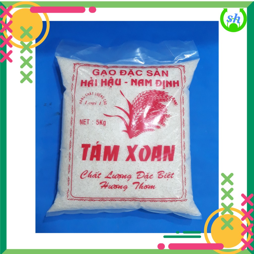 Gạo tám xoan Hải Hậu(NĐ) - 5kg-10KG