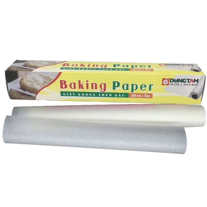 Giấy nến nướng bánh, lót nồi chiên không dầu, lót nồi hấp bánh bao tiện lợi hãng Đồng Tâm