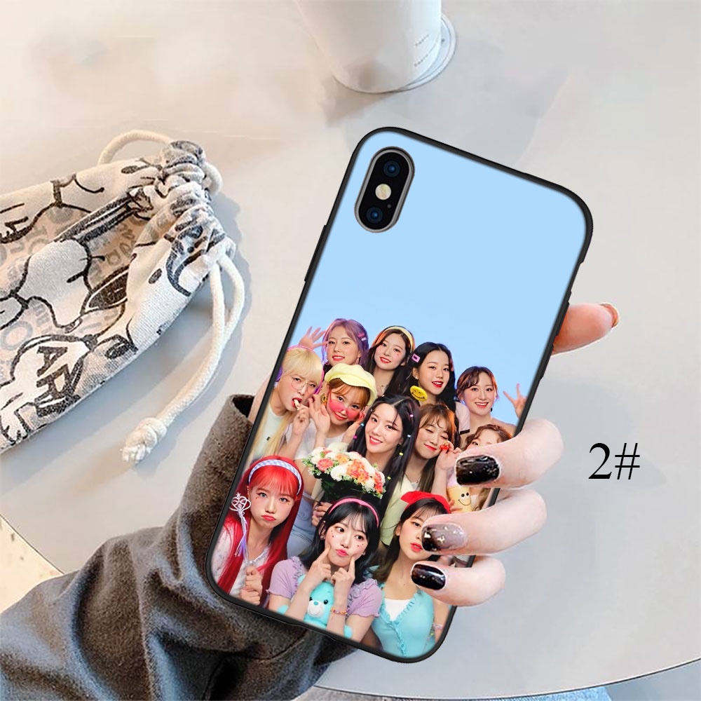 Ốp Điện Thoại Mềm Hình FO39 IZONE Cho iPhone 13 12 Pro Max Mini XS Max X