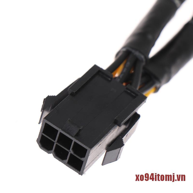 Card Đồ Họa Xmj Pci-E 6pin Female Sang 8pin (6 + 2) | BigBuy360 - bigbuy360.vn
