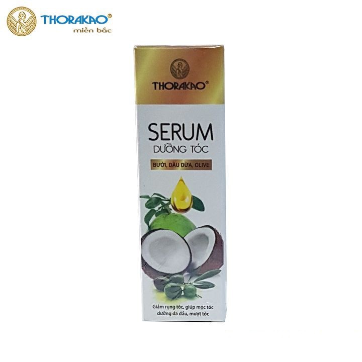 Serum dưỡng tóc Thorakao kích thích mọc tóc, nuôi dưỡng phục hồi tóc hư tổn 75ml