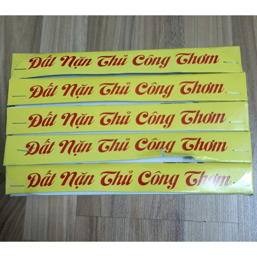LỐC 5 HỘP ĐẤT NẶN THỦ CÔNG 10 MÀU VT