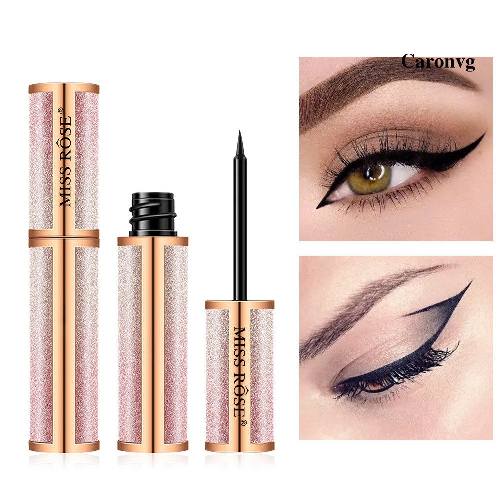 (Hàng Mới Về) Bút Kẻ Mắt Dạng Lỏng Nhanh Khô Chống Thấm Nước Không Bị Nhòe 7ml Miss Rose