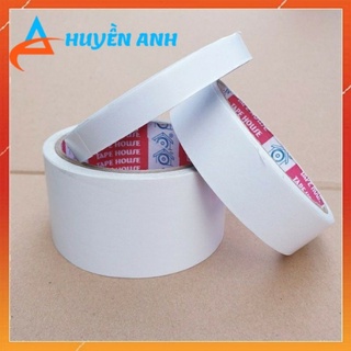 Băng keo 2 mặt 0,5- 1,2cm - 2,5cm - 5cm