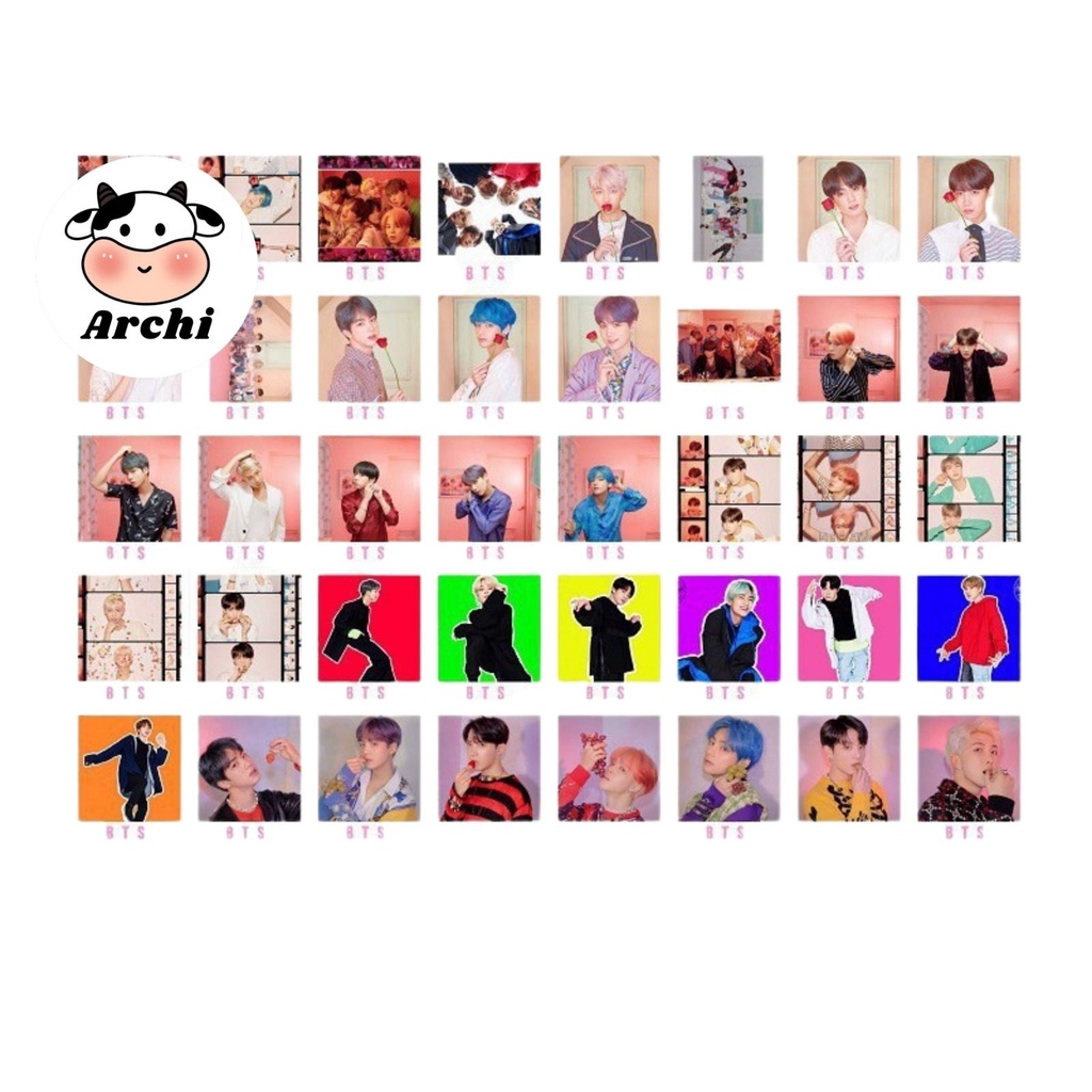 Lomo gỗ BTS - 6 mẫu mới