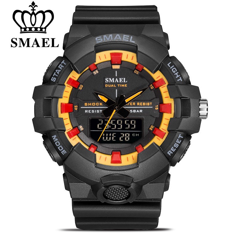 SMAEL Multi-function Military style Men's Watch