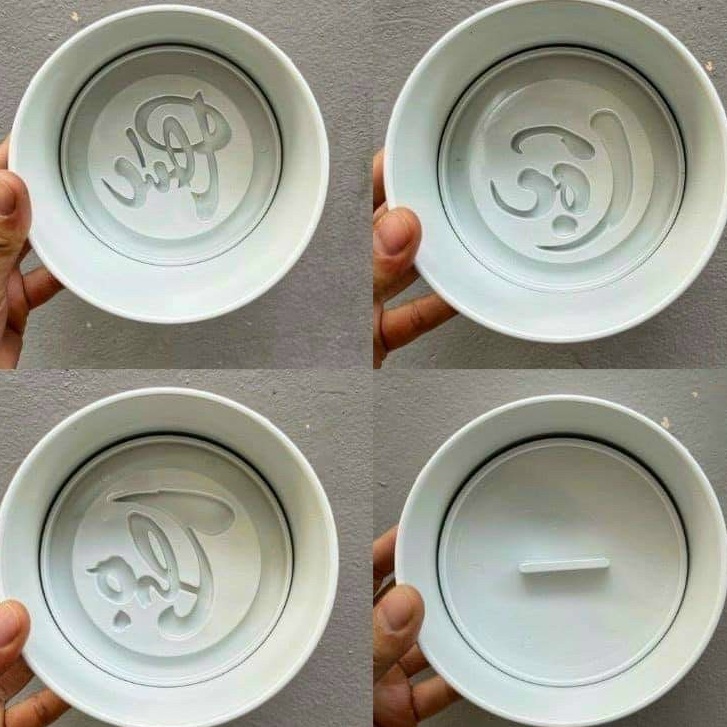 Bộ khuôn nhận xôi, làm bánh chữ Phúc Lộc Thọ bằng nhựa cao cấp 3 trong 1, sắc nét, tiện dụng