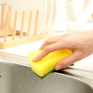 Miếng Rửa Bát Kiêm Cọ Xoong Xanh