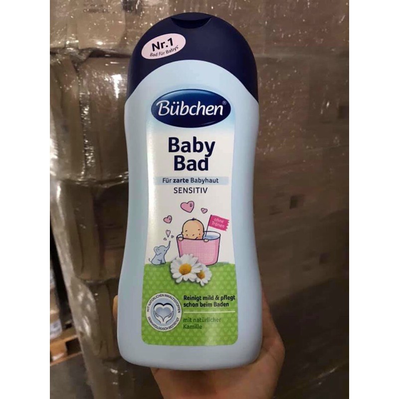 Dầu gội cho bé từ sơ sinh - 3 tuổi Bübchen Babyshampoo nội địa Đức
