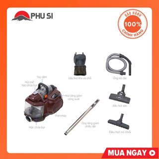 Máy hút bụi Electrolux ZSP4303AF 1600W